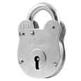 ASEC FB11 4 Lever Old English Padlock