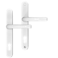 ASEC Lever/Lever UPVC Furniture To Suit Roto - 230mm Backplate