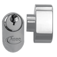 ASEC 5-Pin Oval Key & Turn Cylinder