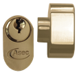 ASEC 5-Pin Oval Key & Turn Cylinder