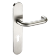 ASEC Radius Backplate Lever Furniture DDA