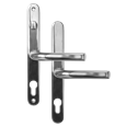 ASEC 68mm Lever UPVC Door Furniture With Snib