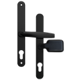 ASEC 68mm Lever Pad UPVC Door Furniture With Snib