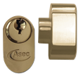 ASEC 5-Pin Oval Key & Turn Cylinder