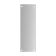 ASEC 100mm Wide Aluminium Finger Plate