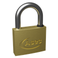 ASEC KA Open Shackle Brass Padlock