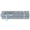 ASEC Zinc Plated Straight Tower Bolt