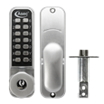 ASEC AS3300 Series Easy Code Change Digital Lock With Key Override Optional Holdback & 60mm Latch