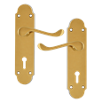 ASEC Oakley Plate Mounted Lever Furniture