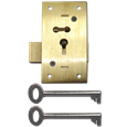 ASEC 51 2 & 4 Lever Straight Cupboard Lock