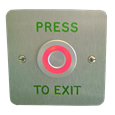 ASEC Touch Sensitive Illuminated Red/Green Halo Exit Button