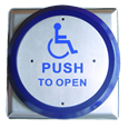 ASEC All Active Large Surface Push Plate DDA Exit Button