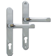 ASEC 92 Lever/Lever UPVC Furniture - 240mm Backplate