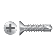 RAPIERSTAR Self Drill Screws For Reinforced UPVC - Countersunk