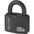 ABUS 37 Series Granit `Plus` Mechanism Solid Steel Rekeyable Open Shackle Padlock