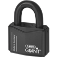ABUS 37 Series Granit `Plus` Mechanism Solid Steel Rekeyable Open Shackle Padlock