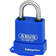 ABUS 83WPIB Series Marine Brass Open Stainless Steel Shackle Padlock