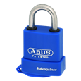 ABUS 83WPIB Series Marine Brass Open Stainless Steel Shackle Padlock