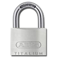 ABUS Titalium 54TI Series Open Shackle Padlock