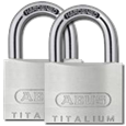 ABUS Titalium 54TI Series Open Shackle Padlock