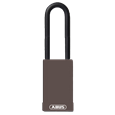 ABUS 74HB Series Long Shackle Lock Out Tag Out Coloured Aluminium Padlock