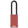 ABUS 74HB Series Long Shackle Lock Out Tag Out Coloured Aluminium Padlock