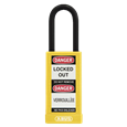 ABUS 74HB Series Long Shackle Lock Out Tag Out Coloured Aluminium Padlock