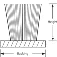 POLYBOND Pile Brush Seal