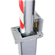 AUTOPA Retractapost Padlocked Retractable Parking Post