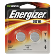 ENERGIZER CR2016 3V Lithium Coin Battery - Twin Pack