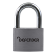 DEFENDER Aluminium Open Shackle Padlock