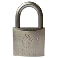 LINCE Nautic Brass Body Corrosion Resistant Open Shackle Padlock