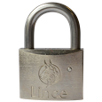 LINCE Nautic Brass Body Corrosion Resistant Open Shackle Padlock