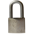 LINCE Nautic Brass Body Corrosion Resistant Long Shackle Padlock