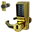 DORMAKABA Simplex L1000 Series L1041B Digital Lock Lever Operated With Key Override & Passage Set