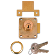 YALE 076S Cylinder Straight Cupboard Springlock