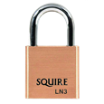 SQUIRE Lion Range Brass Open Shackle Padlocks