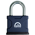 SQUIRE ATL42S & ATL52S All Terrain Rustproof Open Shackle Brass Padlock