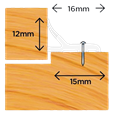 EXITEX Windor Pin Fixed Dualhard Door Seal