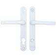 Mila Pro Secure TS007 2* Lever Lever UPVC Multipoint Door Handles -  92mm PZ Sprung 212mm Screw Centres