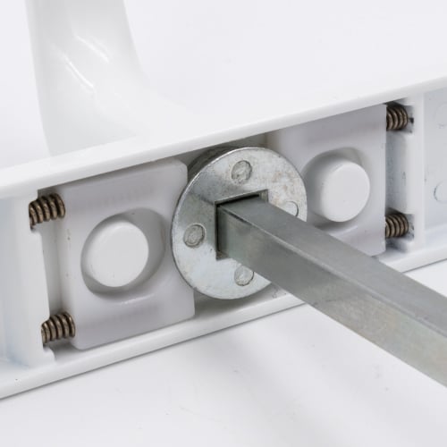 Mila Pro Secure TS007 2* Lever Lever UPVC Multipoint Door Handles -  92mm PZ Sprung 212mm Screw Centres