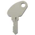 ASEC TS7554 Small Avocet Window Key