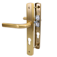 ASEC 70 Lever/Lever Door Furniture To Suit Ferco - 200mm Backplate