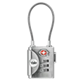 YALE YTP3 TSA Soft Shackle Combination Padlock