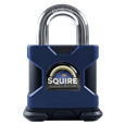 SQUIRE SS65S Stronghold Steel Open Shackle Padlock