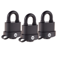 YALE Y222B 35mm High Security Trailer Padlock - Pack of 3