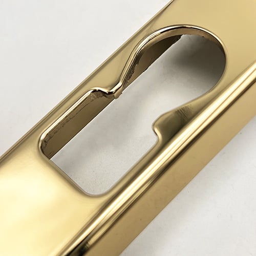 ERA Invincible Surefire Lever Moveable Pad UPVC Multipoint Door Handles - 92mm PZ Sprung 122mm Screw Centres