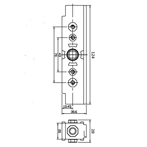 Aluk Bi-fold Gearbox