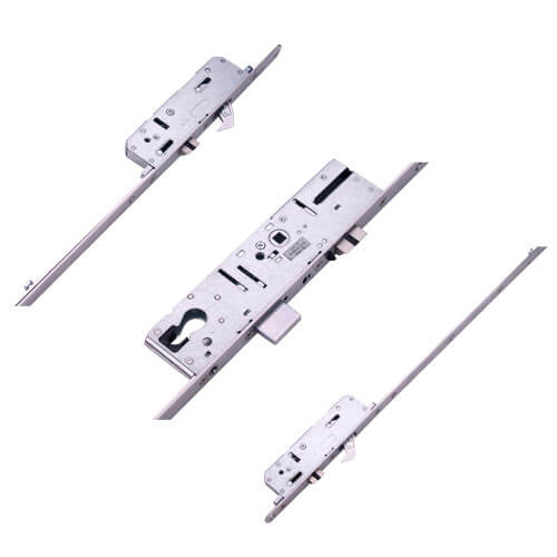 ERA Surefire 3 Latch Deadbolt 2 Hooks Multipoint Door Lock - Autolocking 