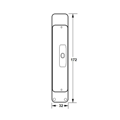 Eurocell Bi-Fold Lock Case